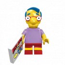 TV Show Anime Character The Simpsons Milhouse KF524 Minifigure Accessories Mini Action