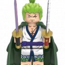 Japan Anime ONE PIECE Roronoa Zoro XH2033 Minifigure Accessories Mini Action