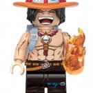 Japan Anime ONE PIECE Portgas D Ace XH2039 Minifigure Accessories Mini Action