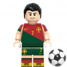 World Cup Football Players Building Blocks Ronaldo G0017 Minifigure Accessories Mini Action