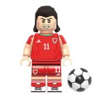 World Cup Football Players Building Blocks Bale G0019 Minifigure Accessories Mini Action