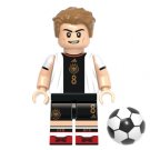 World Cup Football Players Building Blocks Kroos G0021 Minifigure Accessories Mini Action