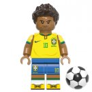 World Cup Football Players Building Blocks Neymar G0023 Minifigure Accessories Mini Action