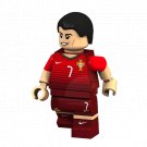 World Cup Football Players Building Blocks Criastiano XP013 Minifigure Accessories Mini Action