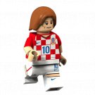 World Cup Football Players Building Blocks Modric XP019 Minifigure Accessories Mini Action