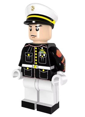 Building Blocks Military Special Duties Policeman PG1034 Minifigure Accessories Mini Action Figures