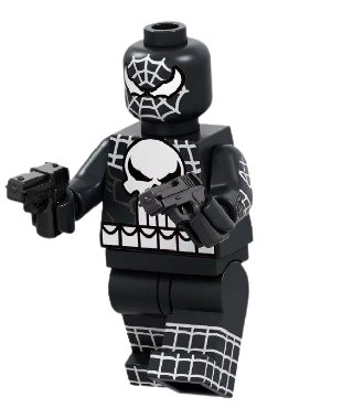 Building Blocks Super Heroes Bricks Black PG1704 Minifigure Accessories Mini Action Figures