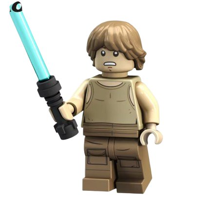 Single Sale Han Solo Luke Skywalker Special Offer Building PG790 Minifigure Accessories Mini