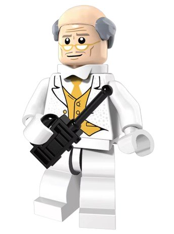 Super Heroes Alfred Commissioner Gordon Catwoman Batman PG307 Minifigure Accessories