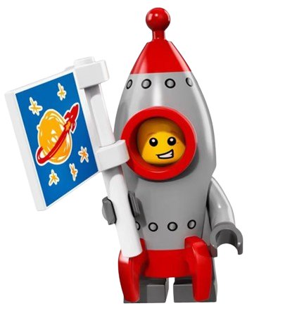 Rocket Boy Gingerbread Man Medusa Chicken Suit Unicorn Girl PG1027 Minifigure Accessories