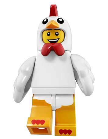 Rocket Boy Gingerbread Man Medusa Chicken Suit Unicorn Girl PG1031 Minifigure Accessories