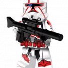 Building Blocks White Yellow Utapau Trooper Commander Appo PG752 Minifigure Accessories