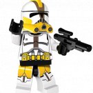 Building Blocks White Yellow Utapau Trooper Commander Appo PG757 Minifigure Accessories