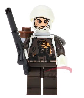Building Blocks White Yellow Utapau Trooper Commander Appo PG749 Minifigure Accessories