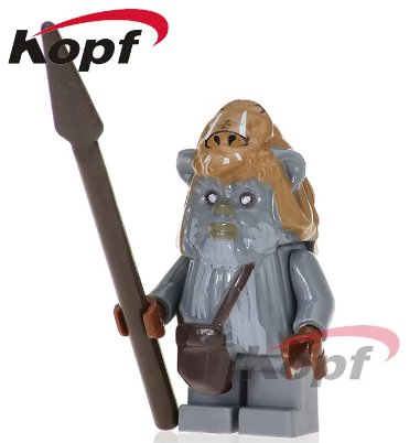 Building Blocks White Yellow Utapau Trooper Commander Appo PG740 Minifigure Accessories