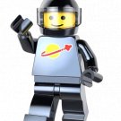 Building Blocks Chrome Golden Series Astronaut PG1143 Custom Minifigure Toy For Gift