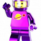Building Blocks Chrome Golden Series Astronaut PG1144 Custom Minifigure Toy For Gift