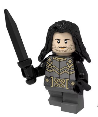 Building Blocks Sam Figures Lord of the Rings Series Aragon Action PG559 Custom Minifigure