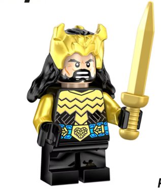 Building Blocks Sam Figures Lord of the Rings Series Aragon Action PG529 Custom Minifigure