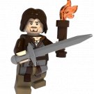 Building Blocks Sam Figures Lord of the Rings Series Aragon Action PG551 Custom Minifigure