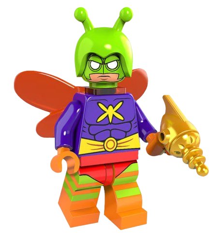 Super Heroes Single Sale Crazy Quilt Master Batman PG425 Custom Minifigure