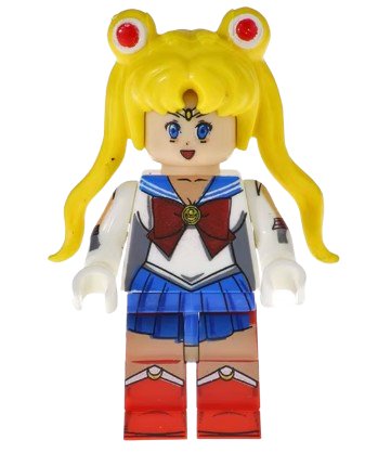 Building Blocks Sailor Moon Figures Sailor Venus PG1313 Custom Minifigure Toy Gift US