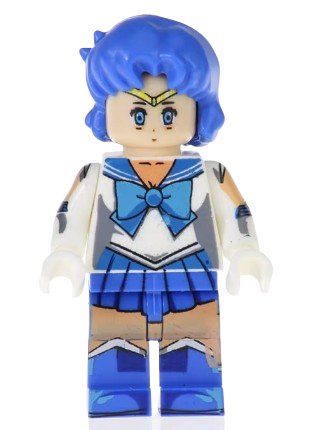 Building Blocks Sailor Moon Figures Sailor Venus PG1314 Custom Minifigure Toy Gift US