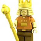 Single Sale Figures Matherine King of Ooo Model Party Pat Prismo Learning PG1260 Custom Minifigure