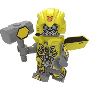 Building Blocks Robot Movie Technic Cartoon Bricks Action Figures PG1886 Minifigure Toy For Gift