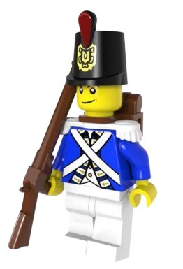 SImperial Royal Guards With Gun Bricks Action PG991 Minifigure Toy For Gift