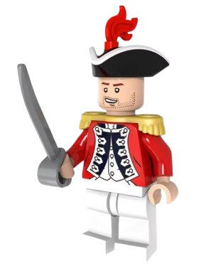 SImperial Royal Guards With Gun Bricks Action PG995 Minifigure Toy For Gift