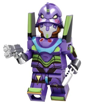 Building Blocks Bricks EVA Evangelion Asuka Langley Soryu PG1405 Minifigure Toy For Gift
