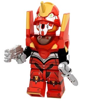 Building Blocks Bricks EVA Evangelion Asuka Langley Soryu PG1407 Minifigure Toy For Gift