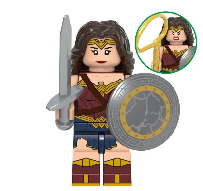 Building Blocks Bricks Superman Woder Woman XH1697 Minifigure Toy For Gift