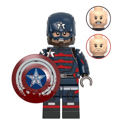 Walker Bucky New Captain America Shron Zemo Batroc XH 1704 Minifigure Toy For Gift