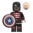 Walker Bucky New Captain America Shron Zemo Batroc XH 1709 Minifigure Toy For Gift