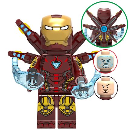 Single Sale Building Blocks Super Heroes Iron Man Ant-Man XH 1320 Minifigure Toy For Gift