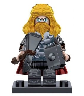 Superhero Series Hawkeye Thanos Thor Action Figures Assembled V001 Minifigure Toy For Gift