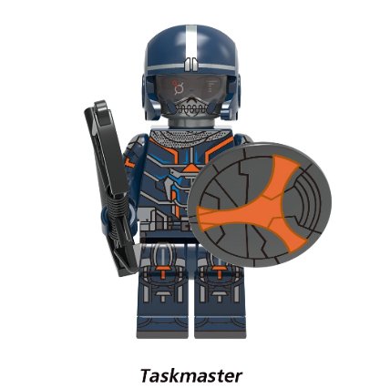 Building Blocks Bricks Yelena Taskmaster Black Widow Iron XH1518 Minifigure Toy For Gift