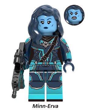 Building Blocks Super Heroes Minne -Erva XH 1196 Minifigure Toy For Gift