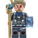 Building Blocks Super Heroes Captain Pepper Tony Stark XH 1129 Minifigure Toy For Gift