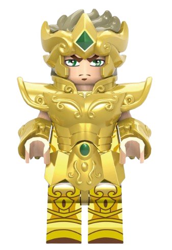 Cartoon Comics Saint Seiya Leo CQ11 Minifigure Toy For Gift