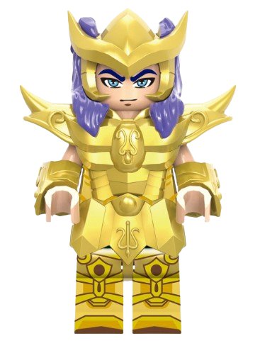 Cartoon Comics Saint Seiya Leo CQ13 Minifigure Toy For Gift