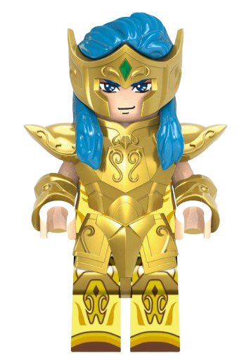 Cartoon Comics Saint Seiya Leo CQ14 Minifigure Toy For Gift