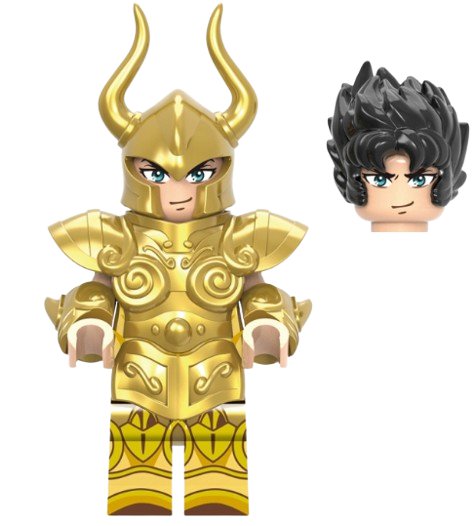 Cartoon Comics Saint Seiya Leo CQ16 Minifigure Toy For Gift