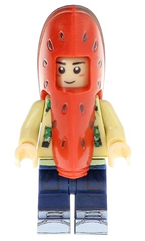 Super Heroes Pineapple Pepper Peanut Fruit PG1233 Minifigure Toy For Gift