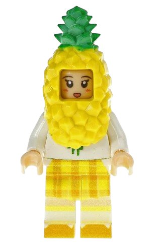 Super Heroes Pineapple Pepper Peanut Fruit PG1226 Minifigure Toy For Gift