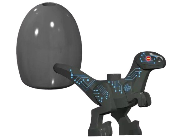 Dinosaur Bricks Building Blocks Silver and Brown Ankylosaurus 6666-4 Minifigure Toy For Gift