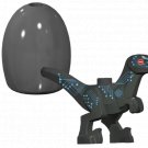 Dinosaur Bricks Building Blocks Silver and Brown Ankylosaurus 6666-4 Minifigure Toy For Gift