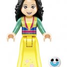 Princess Girls Friends Mulan Aurora Anna Rapunzel Merida CY104 Minifigure Toy For Gift